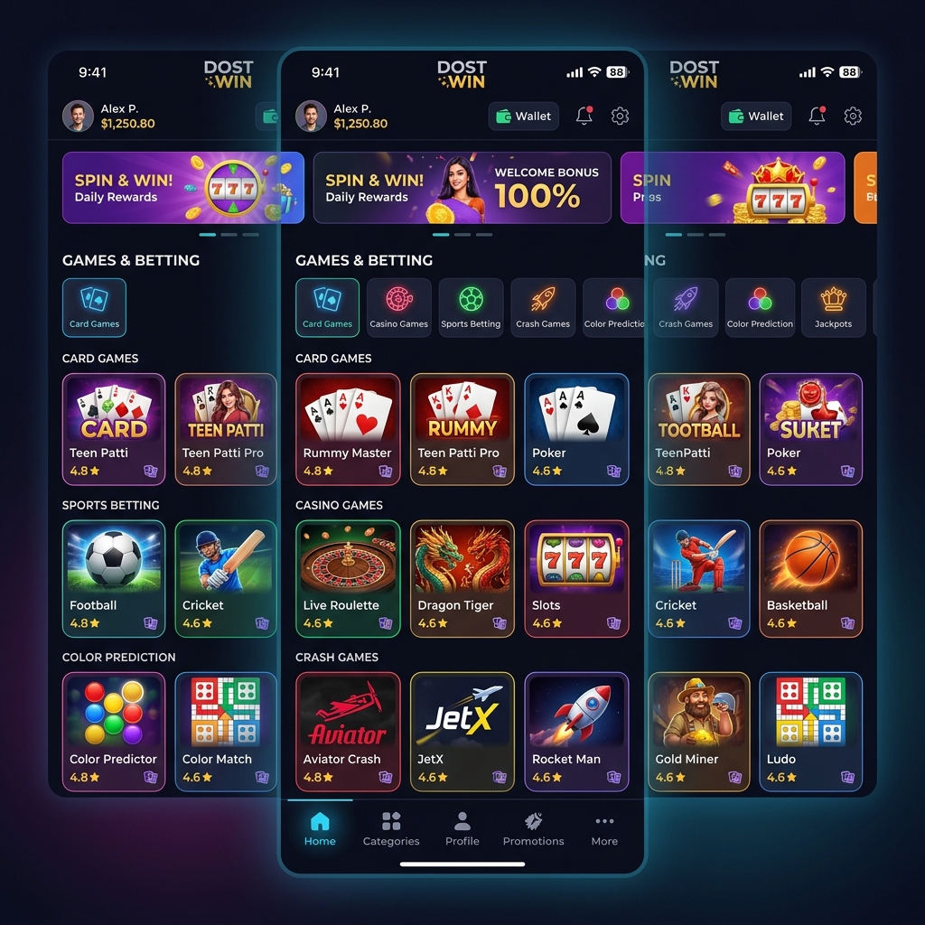Popular Games on Dost Win - Win Real Cash Daily